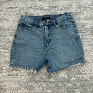 Banana Republic Girlfriend Frayed Denim Jean Shorts Size 6​​​​